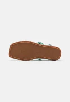 Alma En Pena Sandalen Met Enkelbandjes - Mint -Mode Schoenenwinkel 041ba66002314ab09727090b52a9779c
