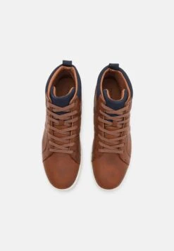 Pier One Sneakers Hoog - Cognac -Mode Schoenenwinkel 0aba0c1cbdac41aab583093288086863