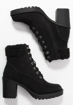 Anna Field Winter Boot - Enkellaarsjes Met Plateauzool - Black 10 Anna Field Winter Boot - Enkellaarsjes Met Plateauzool - Black -Mode Schoenenwinkel 155f8fed223d4582b636130f8e4a2046