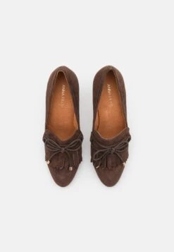 Anna Field Leather - Klassieke Pumps - Dark Brown -Mode Schoenenwinkel 243aa2f82c114f04a3161d47909dc53b