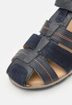 Friboo Leather - Sandalen - Dark Blue -Mode Schoenenwinkel 257f430fe0a4465795f1599a33671fc0