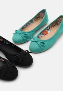 Anna Field 2 Pack - Ballerina'S - Mint/Black -Mode Schoenenwinkel 268f697da350486c9c3a77aa509f55a3