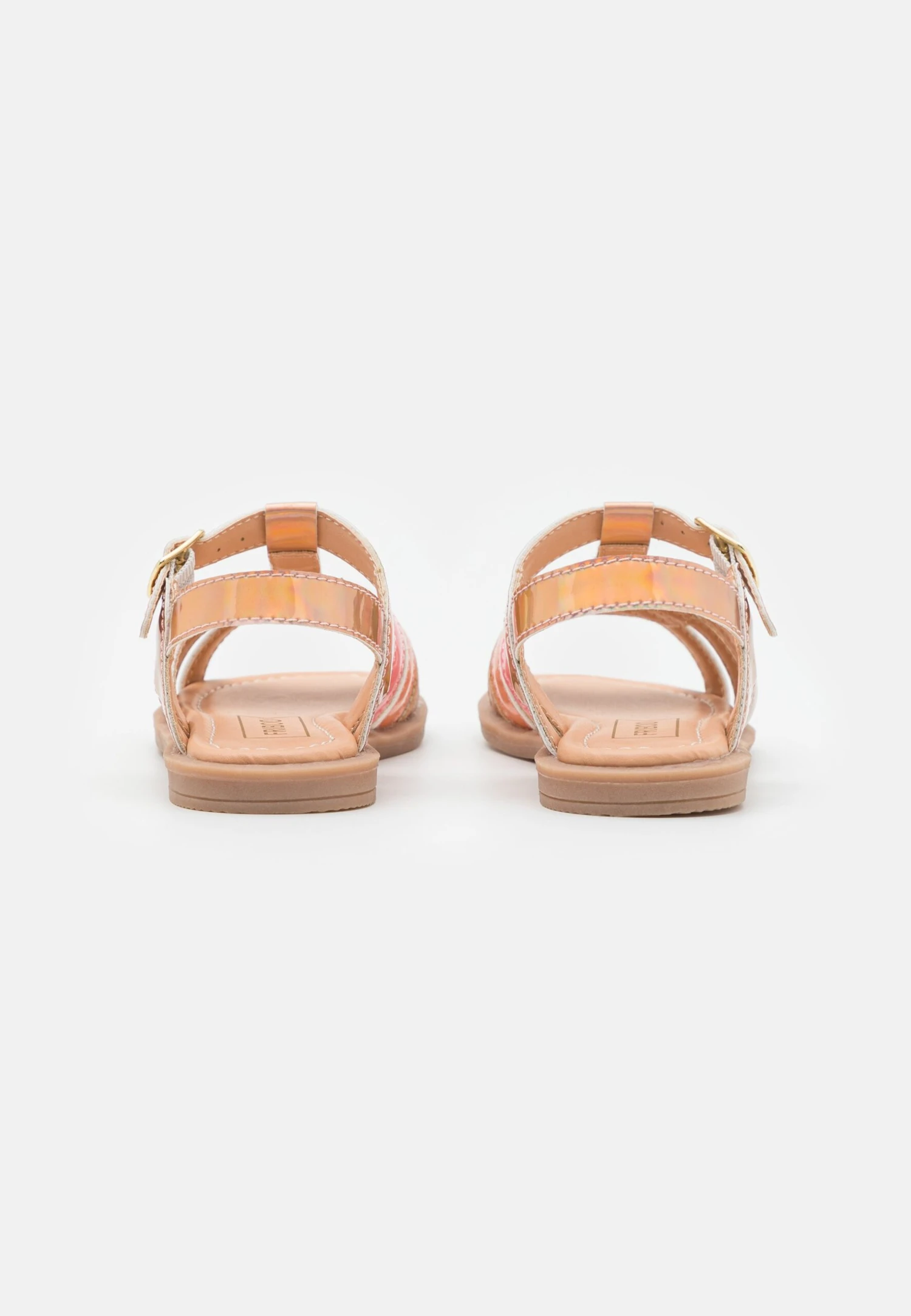 Friboo Sandalen - Rose Gold/Multi-Coloured 3 Friboo Sandalen - Rose Gold/Multi-Coloured - Afbeelding 3