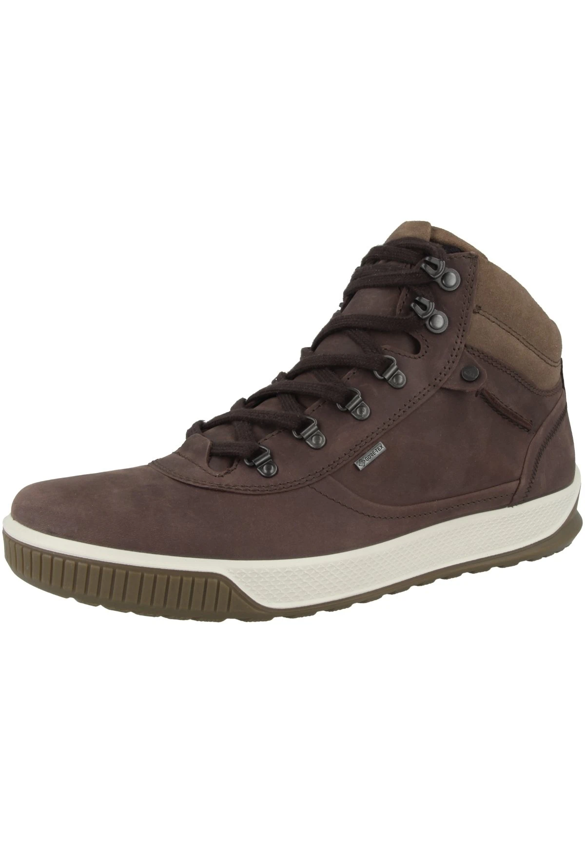 ECCO Sneakers Hoog - Chocolate-Cocoa Brown 2 ECCO Sneakers Hoog - Chocolate-Cocoa Brown - Afbeelding 2