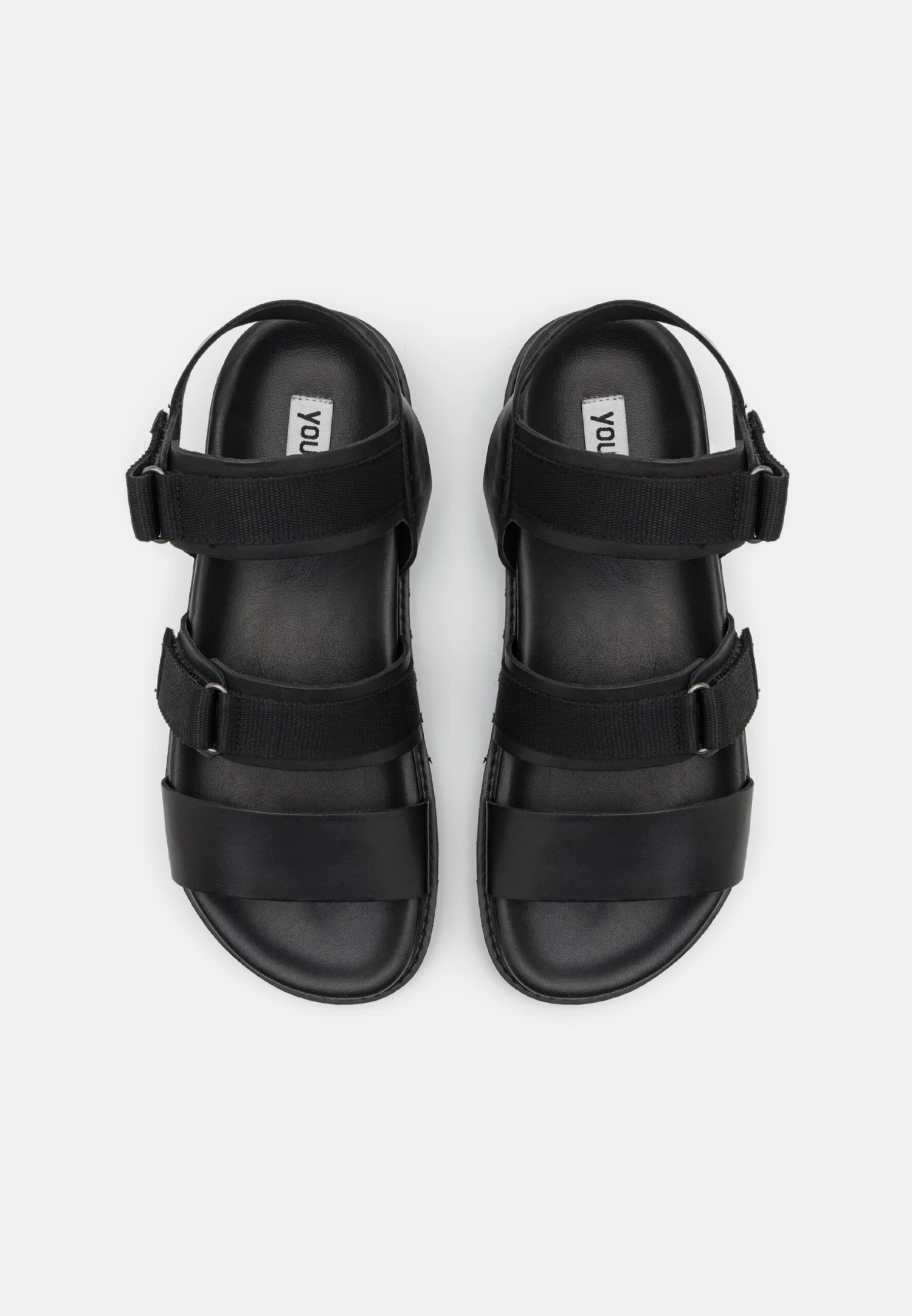 YOURTURN Unisex - Sandalen - Black 4 YOURTURN Unisex - Sandalen - Black - Afbeelding 4