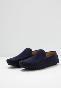 Pier One Mocassins - Dark Blue -Mode Schoenenwinkel 61428592886a4483b9b74963e1fc9c8d