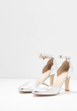 Anna Field Leather Pumps - Hoge Hakken - Silver -Mode Schoenenwinkel 6271351ad46041d895a8465b0b23edf2