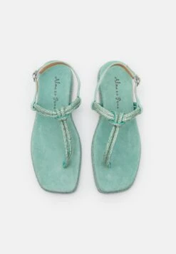 Alma En Pena Sandalen Met Enkelbandjes - Mint -Mode Schoenenwinkel 6649bde33221488ebd5a1dc13a70b85e