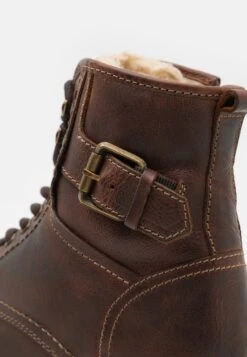 Pier One Leather - Veterboots - Brown -Mode Schoenenwinkel 666e3a5bf438484bbadef029d3dd5ff8