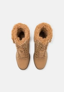 Anna Field Leather - Veterboots - Beige -Mode Schoenenwinkel 66713d3cce1543578f7e46d621e9c2c5