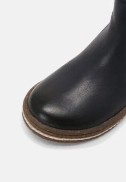 Friboo Leather Booties - Korte Laarzen - Dark Blue -Mode Schoenenwinkel 6689351e067b410585c36469e80cc785