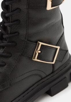 Friboo Leather - Veterlaarzen -Black -Mode Schoenenwinkel 6cc9e4b48f0147428ab669e3bf48e2b6