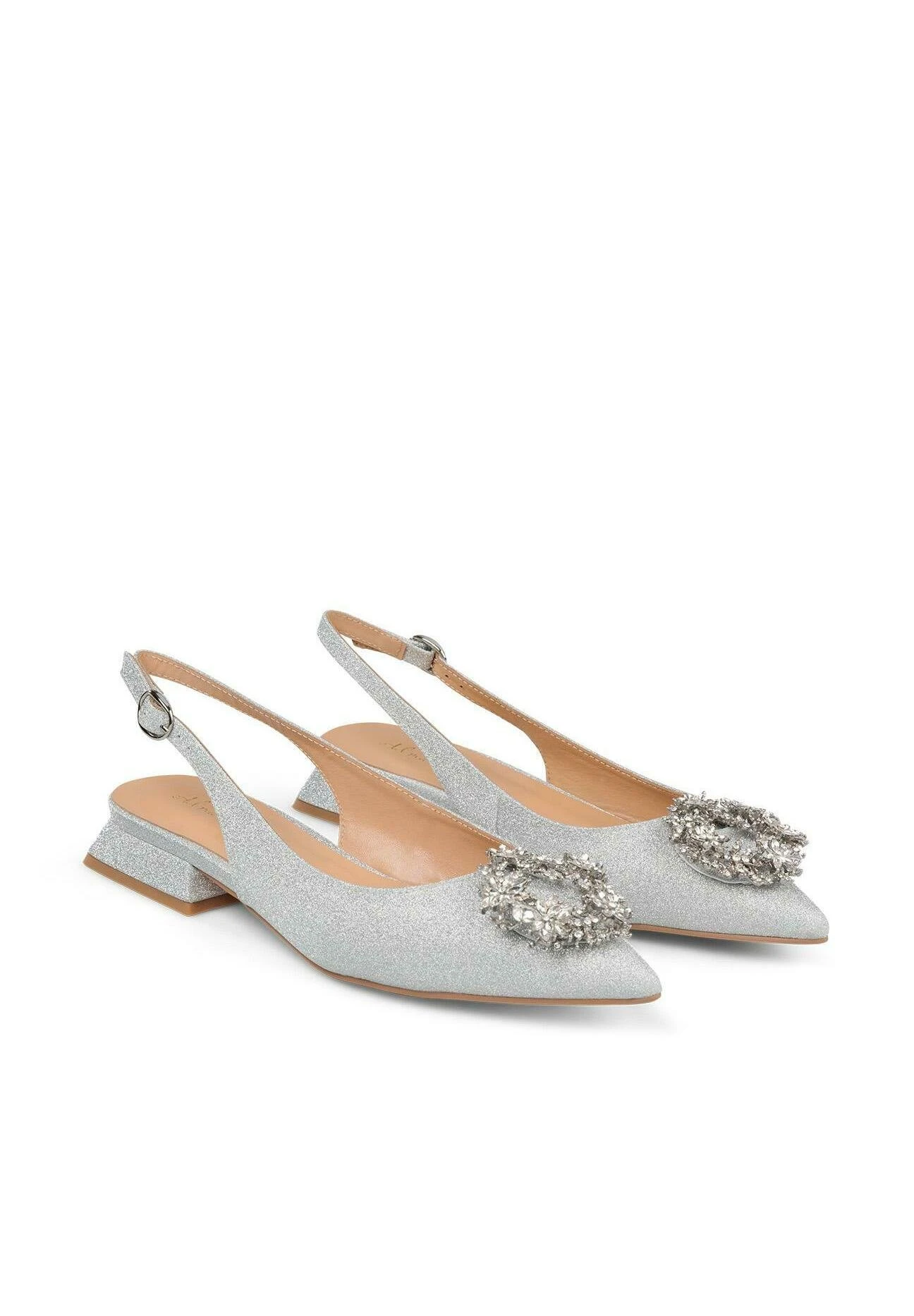 Alma En Pena Vermouth - Slingback Ballerina´S - Plata 2 Alma En Pena Vermouth - Slingback Ballerina´S - Plata - Afbeelding 2