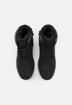 Pier One Veterboots - Dark Grey -Mode Schoenenwinkel 79ce9d40f5c448ebbf7ba1af1c684f7d