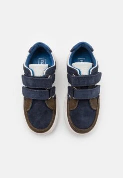 Friboo Leather - Sneakers Laag - Dark Blue -Mode Schoenenwinkel 7e1f5b55bfe2429d84fe738dae271658