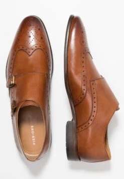 Pier One Leather - Instappers - Cognac -Mode Schoenenwinkel 7fbc04383a2d4c8491543dbe9d277120