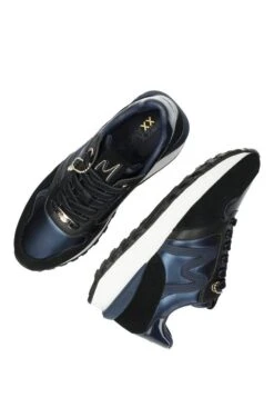 MEXX Juju X Anouk - Sneakers Laag - Black Navy -Mode Schoenenwinkel 8b9d6de4089748d091e2ebb1b9d757a0