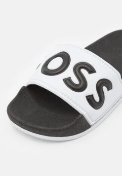 BOSS Kidswear Aqua Slides - Muiltjes - White -Mode Schoenenwinkel 8c8ec7f869ec4c51a604c972ced49466