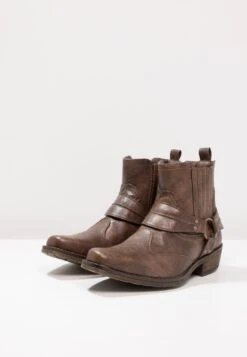 Mustang Cowboy-/Bikerlaarsjes - Braun -Mode Schoenenwinkel 8e8911c872b24feb97a7736b47757411