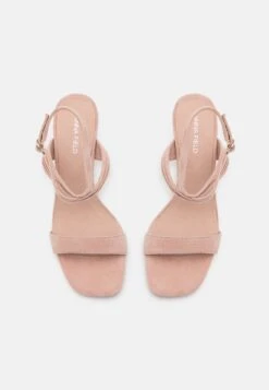Anna Field Leather- Sandalen Met Hoge Hak - Rose Gold-Coloured -Mode Schoenenwinkel 8fa75df2409f48d6a84f1ac55343a1f5