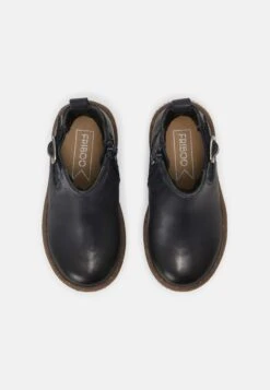 Friboo Leather Booties - Korte Laarzen - Dark Blue -Mode Schoenenwinkel 902b8e53728a4e39b6ba5cc09d0ce54d