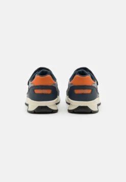 Geox Pavel - Sneakers Laag - Navy/Orange -Mode Schoenenwinkel 90a3ec7928a4485488bcfe7af20c71e5