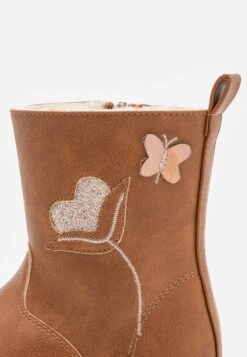 Friboo Korte Laarzen - Cognac -Mode Schoenenwinkel 93a5f207563248a18ee78d876f8a96e2