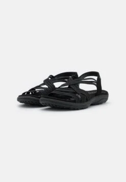 Skechers Reggae Slim Fit - Sandalen - Black Gore -Mode Schoenenwinkel 97840cee0c434d808e1f35f80d39fed6