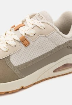 Uno - Sneakers Laag - Offwhite/Grey -Mode Schoenenwinkel a1b36122a54f408599bd80ed69081c6e