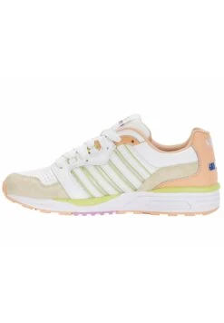 K-Swiss Si-18 Rannell - Sneakers Laag - White Almost Apricot Daquiri Green -Mode Schoenenwinkel a2e6d742dbf24fe5ab371cae5da90b20
