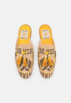 MELVIN & HAMILTON Scarlett- Muiltjes - Coffee/Sun/Goldd/Beige/Natural -Mode Schoenenwinkel a4ca4eb51af741afb01f82b30dc01c0b