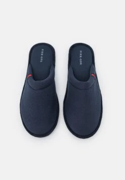 Pier One Pantoffels - Dark Blue -Mode Schoenenwinkel a980ddae57c846959579e8a4a1384f89