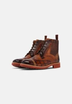 MELVIN & HAMILTON Amelie17 - Veterboots - Brown -Mode Schoenenwinkel aeca52bd2de646dfa3230dba8aefb70e