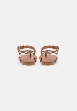 Anna Field Teensandalen - Cognac/Gold -Mode Schoenenwinkel b20be9afd3644b9c954e17b8ff6ab093