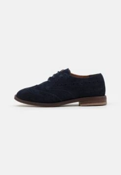 Friboo Leather - Veterschoenen - Dark Blue