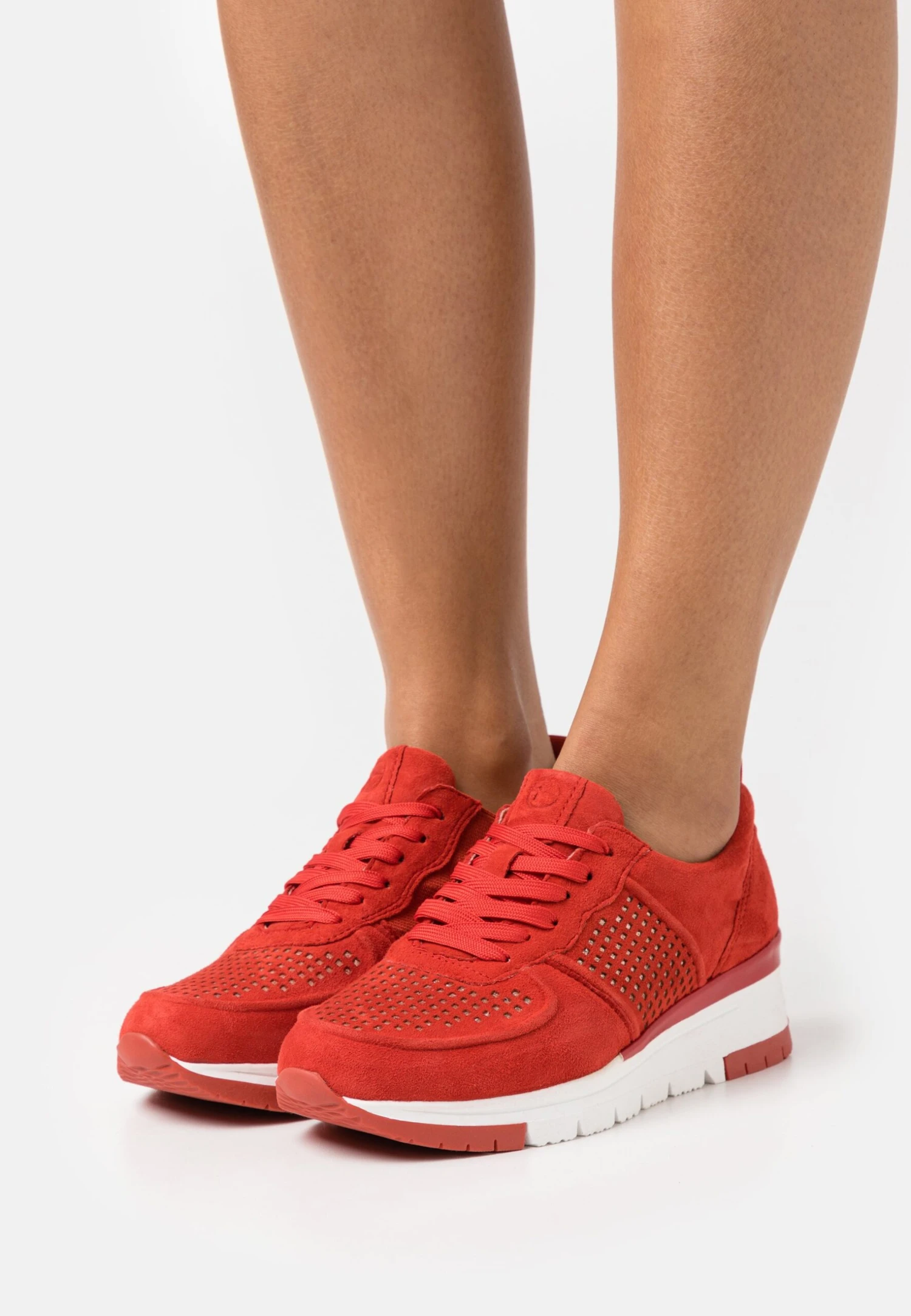 Tamaris Lace-Up - Sneakers Laag - Sangria/Punch 1 Tamaris Lace-Up - Sneakers Laag - Sangria/Punch