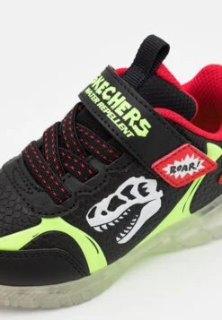 Skechers Illumi-Brights - Sneakers Laag - Black/Lime//Red -Mode Schoenenwinkel be507a64bb864469b9ddc32a52c79ef1