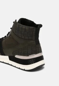 Tamaris Sneakers Hoog - Olive Comb -Mode Schoenenwinkel ca7f15578aa04b31b035623d8247d3a4