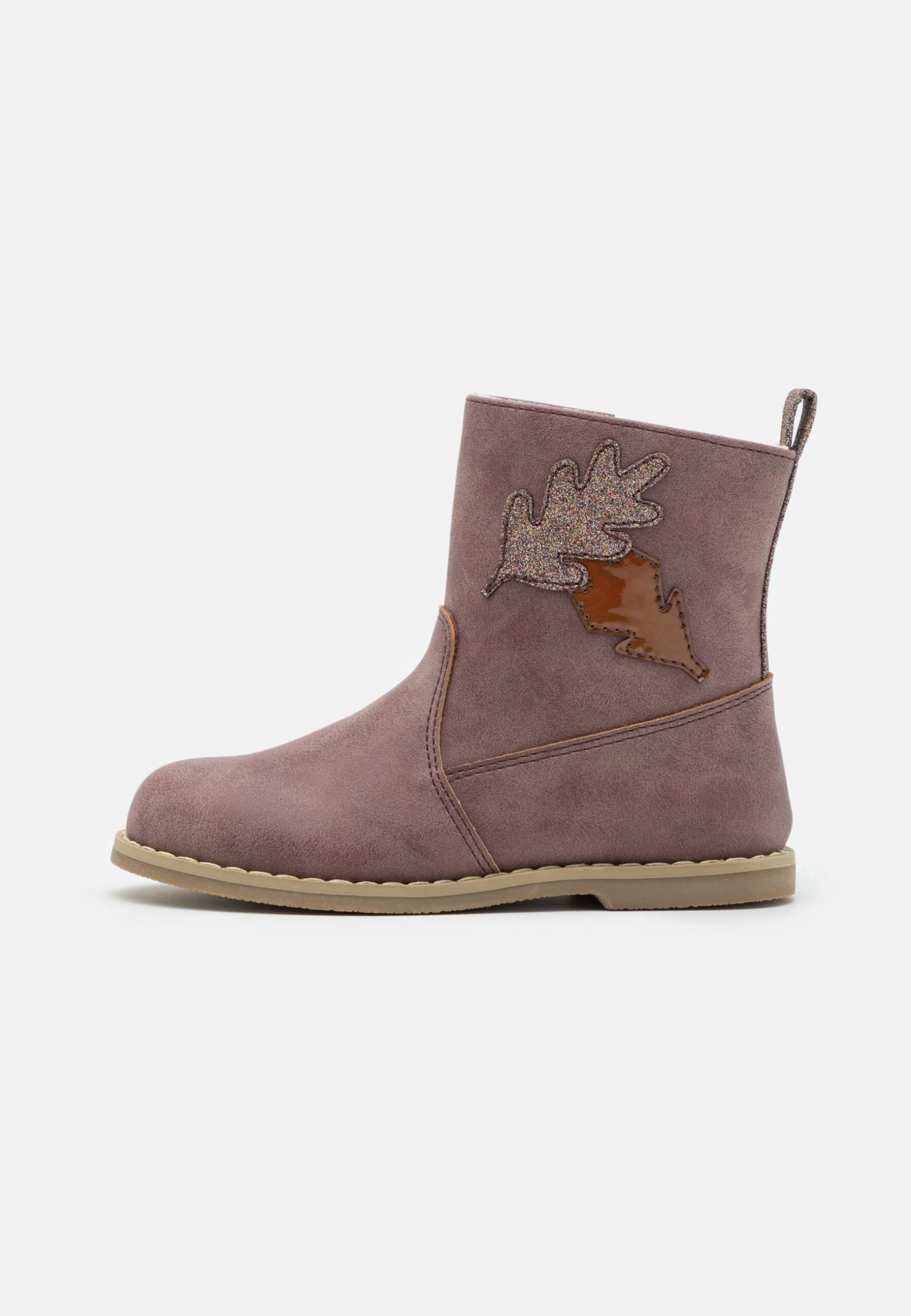 Friboo Korte Laarzen - Mauve 1 Friboo Korte Laarzen - Mauve