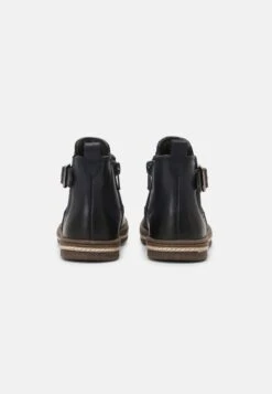 Friboo Leather Booties - Korte Laarzen - Dark Blue -Mode Schoenenwinkel d1c8cd2cd6fe49509b9a8319cb7afa89