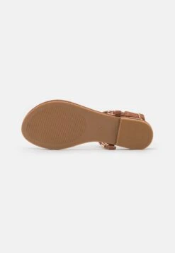 Anna Field Teensandalen - Cognac/Gold -Mode Schoenenwinkel d2522170da0a448da4a496a939c13137