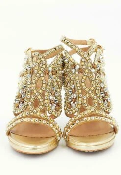 Alma En Pena Burano - Sandalen Met Hoge Hak - Gold -Mode Schoenenwinkel d8e1165e138745a295fe53eaf2c7fc0c