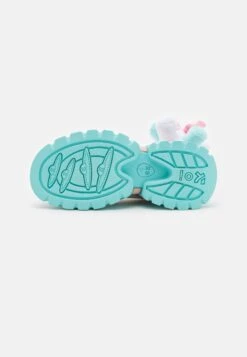 KOI FOOTWEAR Melanie Martinez Sweet Teddy Bear Platform Boots - Korte Laarzen - Blue/Pink/White -Mode Schoenenwinkel d91d5964a2a6422b8f070bffa4e6b686