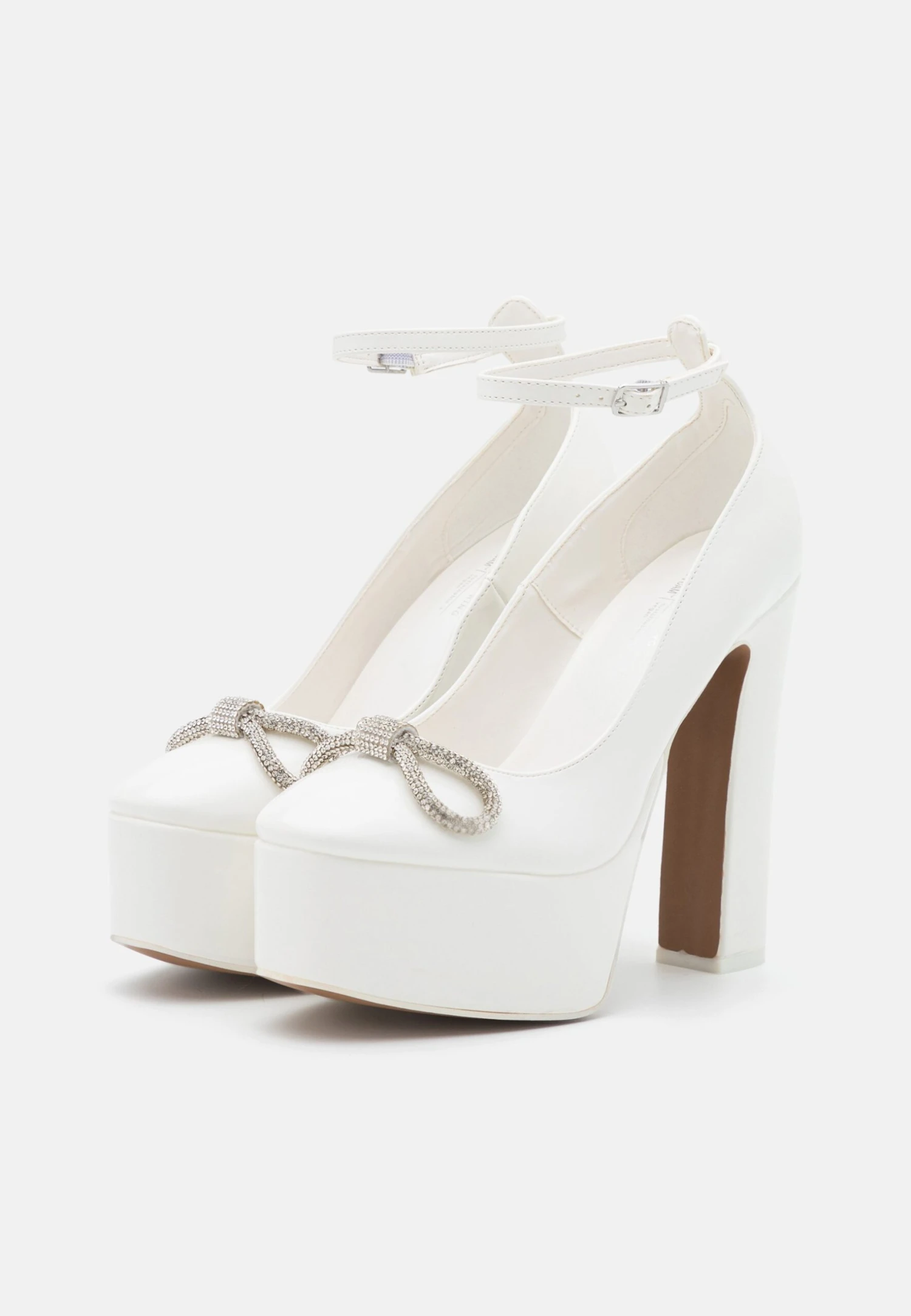 Call It Spring Vegan Kamilia - Plateaupumps - White 3 Call It Spring Vegan Kamilia - Plateaupumps - White - Afbeelding 3