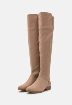 Anna Field Overknee Laarzen - Beige 8 Anna Field Overknee Laarzen - Beige -Mode Schoenenwinkel dd189346b0de44f78790627022fbaa66