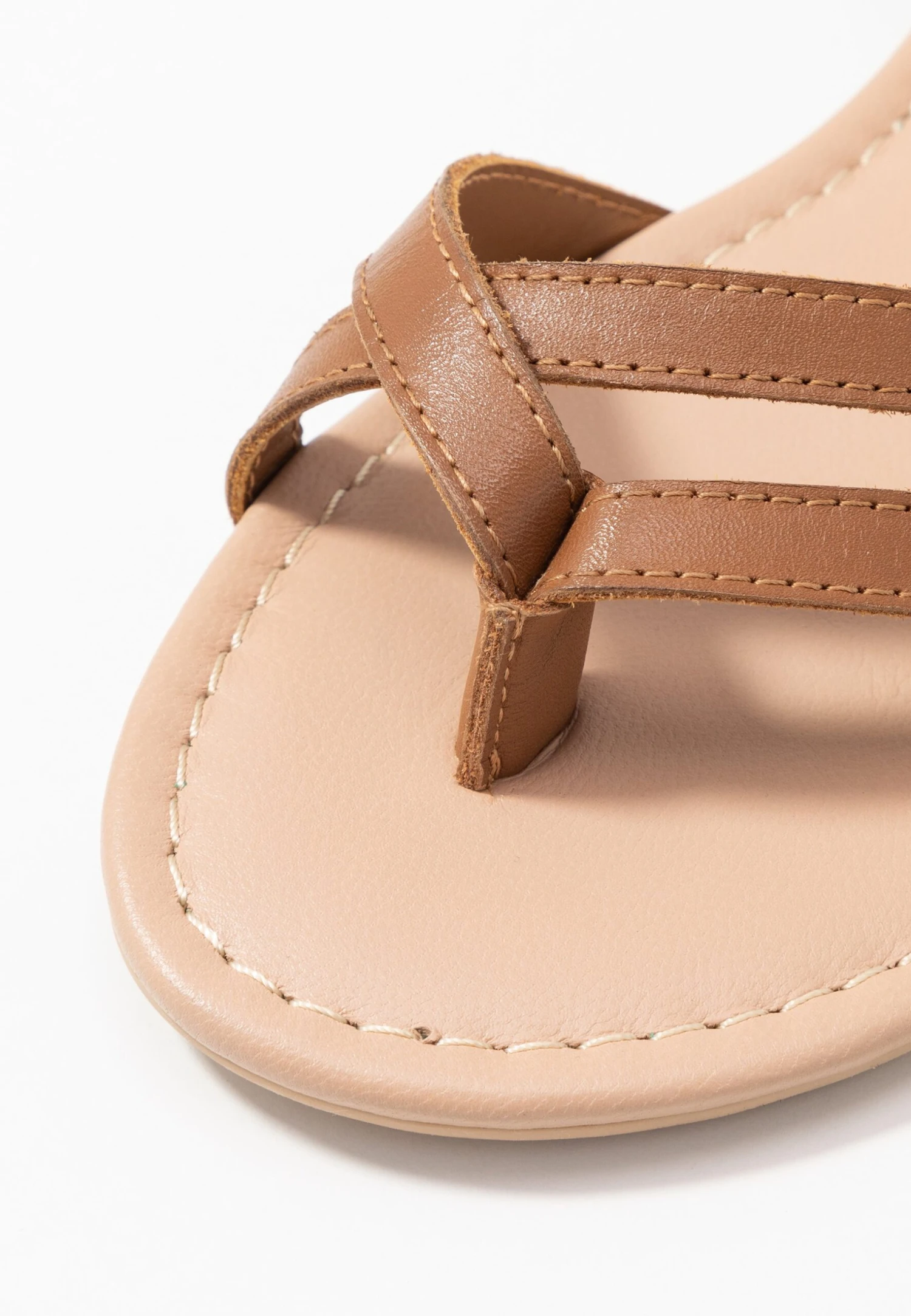 Anna Field Leather - Teensandalen - Cognac 3 Anna Field Leather - Teensandalen - Cognac - Afbeelding 3