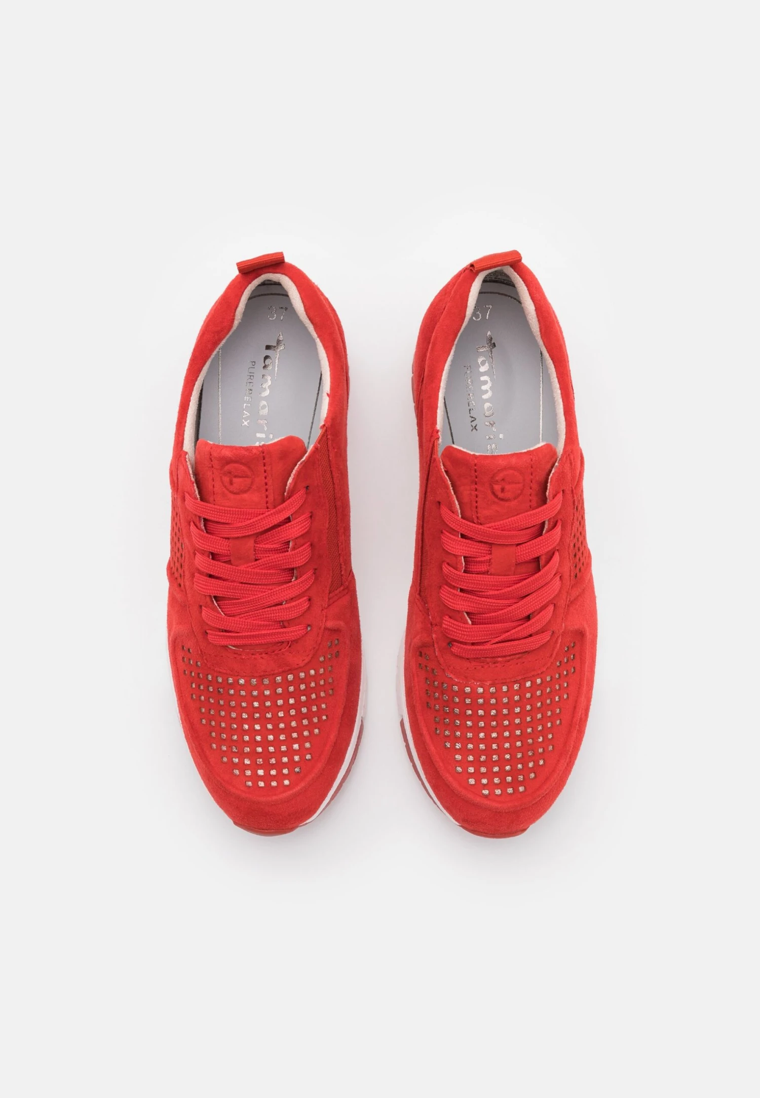 Tamaris Lace-Up - Sneakers Laag - Sangria/Punch 6 Tamaris Lace-Up - Sneakers Laag - Sangria/Punch - Afbeelding 6