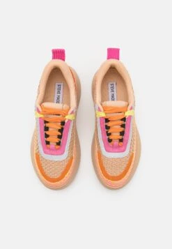 Steve Madden Doubletake - Sneakers Laag - Natural/Orange -Mode Schoenenwinkel f8cd11c6508f42b4bcdc93cee3b19804